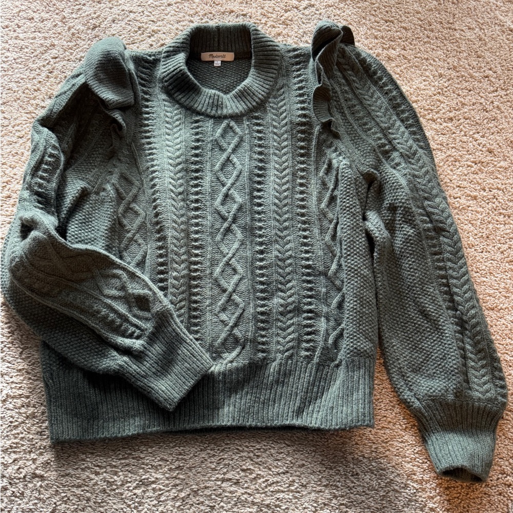Madewell Cable Knit Sweater